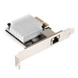 Сетевой адаптер ExeGate EXE-107S Exegate EX296225RUS (PCI-E x4 v3.0, 1xRJ45, UTP 100Mbps/ 1000Mbps/ 2.5Gbps/ 10Gbps Marvell AQC107S)