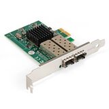 Сетевой адаптер ExeGate EXE-82576-F2 Exegate EX296229RUS (PCI-E x1 v2.0, порты 2xSFP, 10/ 100/ 1000Mbps, Gigabit Server NIC Intel Chipset 82576-F2)