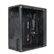 Exegate EX283754RUS Корпус Minitower ExeGate mEVO-9301-RGB (mATX, без БП, с окном, 2*USB+1*USB3.0, HD аудио, черный с RGB подсветкой)