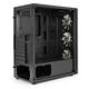 Exegate EX295765RUS Корпус Miditower ExeGate EVO-8227 (ATX, без БП, 2*USB+1*USB3.0+HD Audio, черный, 3 вент. с RGB подсветкой, боковая панель - закаленное стекло)