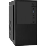 Корпус Minitower BAA-308UC Exegate EX297995RUS (mATX, без БП, 1*USB+1*USB3.0+1*TypeC, HD Audio, черный)
