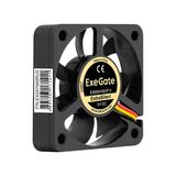 Вентилятор 12В DC ExeGate ExtraSilent ES05010S3P Exegate EX297018RUS (50x50x10 мм, Sleeve bearing (подшипник скольжения)