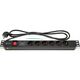 5bites PDU619A-06 Блок розеток 6S / AL / SWITCH / 1U / 19 5bites PDU619A-06 Блок розеток 6S / AL / SWITCH / 1U / 19