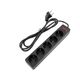 5bites Сетевой фильтр GARDA SP5B-510 5S / 3*0.75MM2 / 1M / BLACK 5bites Сетевой фильтр GARDA SP5B-510 5S / 3*0.75MM2 / 1M / BLACK