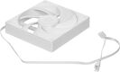 Cooler ID-Cooling AF-125-W ( PWM, резиновые углы, белый, 500-2000об/мин) BOX