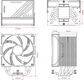 Cooler ID-Cooling FROZN A610 ARGB Wh