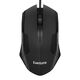 Мышь ExeGate SH-9025L (USB, оптическая, 1000dpi, 3D, 3 кнопки и колесо прокрутки, длина кабеля 2м, черная, RTL) (279942)