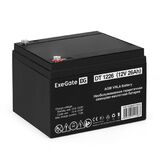Аккумуляторная батарея DT 1226 ) Exegate EX282970RUS (12V 26Ah, клеммы F3 (болт М5 с гайкой)