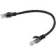 Патч-корд UTP Cablexpert PP6U-0.25M/BK кат.6
