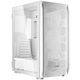 Ginzzu GL185 White боковая дверца закаленное стекло на петлях на магнитах Ginzzu GL185 White боковая дверца закаленное стекло на петлях на магнитах