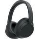 Гарнитура накладные Sony WH-CH720N 1.2м черный беспроводные bluetooth оголовье (WH-CH720N/BC)