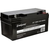Аккумуляторная батарея ExeGate DT 1265 Exegate EX282980RUS (12V 65Ah, под болт М6)