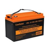 Аккумуляторная батарея ExeGate HRL 12-100 Exegate EX285656RUS (12V 100Ah, под болт М6)&nbsp;<img style='position: relative;margin:0' src='/image/only_to_order_edit.gif' alt='На заказ' title='На заказ' />