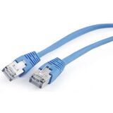 Патч-корд PP22-2M/ B 1000G FTP 4 пары cat5E CCA molded 2м синий RJ-45 -RJ-45 Cablexpert PP22-2M/ B (m) PP22-2M/B