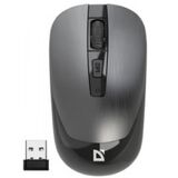 Defender Wave MM-995 { Беспроводная оптическая мышь, серый, 4D, 800-1600dpi, бесшумн } [52993]
