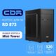CBR Корпус mATX Minitower RD873 CBR Корпус mATX Minitower RD873