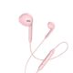 HOCO M55/ Наушники + микрофон/ Кнопка ответа/ 1.2м/ 3.5 mm jack/Pink HOCO M55/ Наушники + микрофон/ Кнопка ответа/ 1.2м/ 3.5 mm jack/Pink