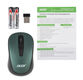 Acer OMR135 [ZL.MCEEE.01I] зеленый оптическая (1000dpi) беспроводная USB для ноутбука (2but)