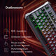 Oklick 717G черный/серый USB Multimedia LED [476395]