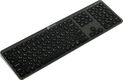 Клавиатура + мышь Oklick 300M клав:серый мышь:серый/черный USB беспроводная slim [1488402]