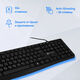 Oklick
Клавиатура Оклик 145M черный USB (1659983)