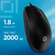 Oklick 147M черный оптическая (2000dpi) USB (4but) [1454525]
