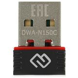 Net Adapter WiFi N150 USB 2.0 1ant. (pack:1pcs) Digma DWA-N150C (ant.int)