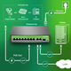 Digma DSP208G-2G-1S-T120 Коммутатор (L2) 10х1Гбит/с 1SFP 8PoE 8PoE+ 120W неуправляемый Digma DSP208G-2G-1S-T120 Коммутатор (L2) 10х1Гбит/с 1SFP 8PoE 8PoE+ 120W неуправляемый
