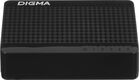 Digma DSW-105GE DSW-105GEV2 Коммутатор (L2) 5х1Гбит/с неуправляемый Digma DSW-105GE DSW-105GEV2 Коммутатор (L2) 5х1Гбит/с неуправляемый