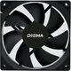Вентилятор Digma DFAN-90 90мм черный 3-pin 4-pin (Molex)Ret Вентилятор Digma DFAN-90 90мм черный 3-pin 4-pin (Molex)Ret