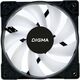 Вентилятор Digma DFAN-FRGB1 RGB 120мм черный 3-pin 4-pin (Molex)Ret Вентилятор Digma DFAN-FRGB1 RGB 120мм черный 3-pin 4-pin (Molex)Ret