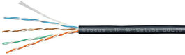 Cabeus UTP-4P-Cat.5e-SOLID-OUT-PE-UV Кабель витая пара U/UTP 5e кат. 4 пары (24 AWG)