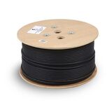 Кабель витая пара U/ UTP 5e кат. 4 пары Cabeus UTP-4P-Cat.5e-SOLID-OUT-PE-UV (24 AWG)