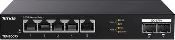 TENDA TEM2007X 5-Портовый коммутатор Ethernet 2.5G с 2 портами 10G SFP+
