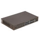 TENDA TEF1118P-16-150W Коммутатор в стойку 16-Ports 10/100 Base-TX + 2-Ports 10/100/1000 Base-T + 1-Port 1000 Base-X SFP 16-Ports PoE(PoE бюджет 130W)