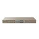 TENDA TEG1118P-16-250W Коммутатор в стойку 16-Ports 10/100/1000 Base-T + 2-Ports 1000 Base-X SFP ports 16-Ports PoE(PoE бюджет 230W) TENDA TEG1118P-16-250W Коммутатор в стойку 16-Ports 10/100/1000 Base-T + 2-Ports 1000 Base-X SFP ports 16-Ports PoE(PoE бюджет 230W)