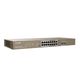 TENDA TEG1118P-16-250W Коммутатор в стойку 16-Ports 10/100/1000 Base-T + 2-Ports 1000 Base-X SFP ports 16-Ports PoE(PoE бюджет 230W)