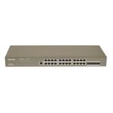 Коммутатор L2 управляемый в стойку 24-Ports 10/ 100/ 1000Base-T + 4-Porst 1000 Base-X SFP TENDA TEG3328F