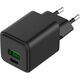 Rexant (18-2204) Сетевое зарядное устройство с двумя портами USB-A и USB-C