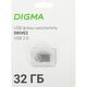 Digma USB Drive 32GB DRIVE2 DGFUM032A20SR USB2.0 серебристый (1880828)