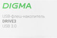 Digma USB Drive 64GB DRIVE3 DGFUM064A30SR USB3.0 серебристый (1927128) Digma USB Drive 64GB DRIVE3 DGFUM064A30SR USB3.0 серебристый (1927128)
