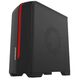 GameMax Корпус Centauri Black Red без БП (ATX,Черн.-кр,USB3.0, Зак.стекло, 1*120мм. RGB, пыл.фильтр)