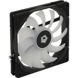 Case Fan ID-Cooling TF-9215-ARGB (92mm PWM, 4pin, супер-тонкий, ARGB, черный, 800-2500об/ мин) BOX TF-9215 ARGB