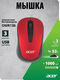 Acer OMR136 [ZL.MCEEE.01J] красный оптическая (1000dpi) беспроводная USB для ноутбука (2but)