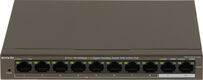 TENDA TEF1110P-8-102W Коммутатор настольный 8-Ports 10/100 Base-TX + 2-Ports 10/100/1000 Base-TX 8-Ports PoE(PoE бюджет 99W) TENDA TEF1110P-8-102W Коммутатор настольный 8-Ports 10/100 Base-TX + 2-Ports 10/100/1000 Base-TX 8-Ports PoE(PoE бюджет 99W)