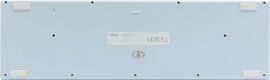 Acer OCC205 [ZL.ACCEE.00C] Комплект (клавиатура+мышь) клав:белый мышь:белый/голубой USB беспроводная slim
