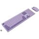 Acer OCC205 [ZL.ACCEE.00D] Комплект (клавиатура+мышь) клав:фиолетовый мышь:фиолетовый USB беспроводная slim