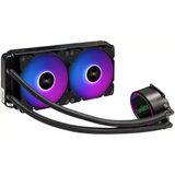 Комплект водяного охлаждения ExeGate BlackWater-240V3.PWM.ARGB (3 PIN 5V ADDRESSABLE RGB подсветка Exegate EX298224RUS