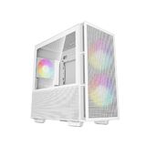 Корпус MiniTower Deepcool CH360 white (mATX, без БП, ARGB, USB3.2 Type-A + USB3.2 Type-C) (R-CH360-WHAPE3-G-1)