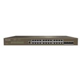 Коммутатор L3 управляемый в стойку 24-Ports 10/ 100/ 1000Base-T + 4-Ports 1000 Base-X SFP TENDA TEG5328F